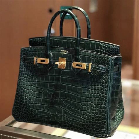 hermes vert fonce|Hermes Birkin 25 In Vert Fonce: Crocodile .